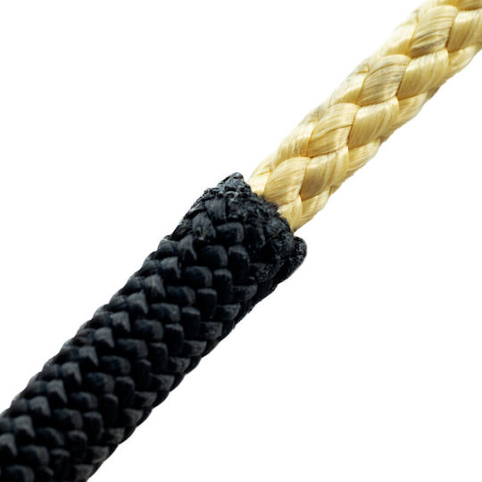 Aramid Kletterseil 6mm Rote Schwarze Fixe