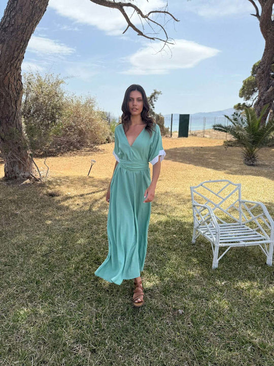 Achilleas Accessories Φόρεμα Παραλίας Πράσινο