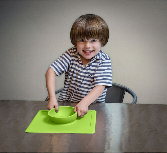 Ezpz Silicone Baby Tray Happy Bowl for 24+ months Pink