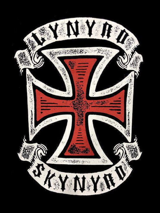 Lynyrd Skynyrd Unisex Cotton Black T-shirt Lynyrd Skynyrd Unisex Cotton Black T-shirt