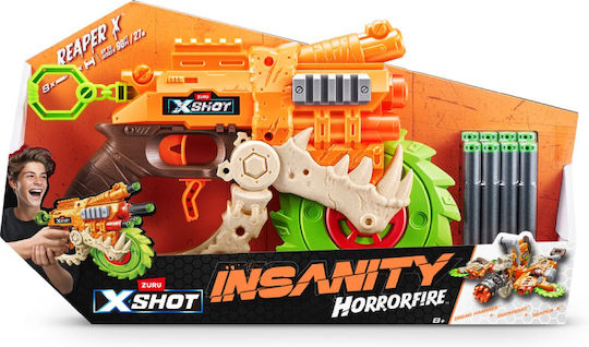 Zuru X-Shot Horror Fire Reaper Waffen mit Schaumstoffpfeilen