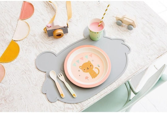 Petit Monkey Pink Koala Silicone Placemats