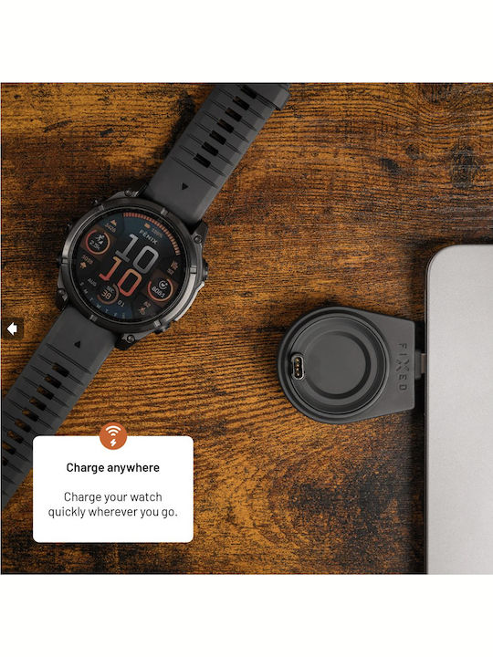 Fixed Φορτιστής για Powerstation Uni, Garmin Μαύρος