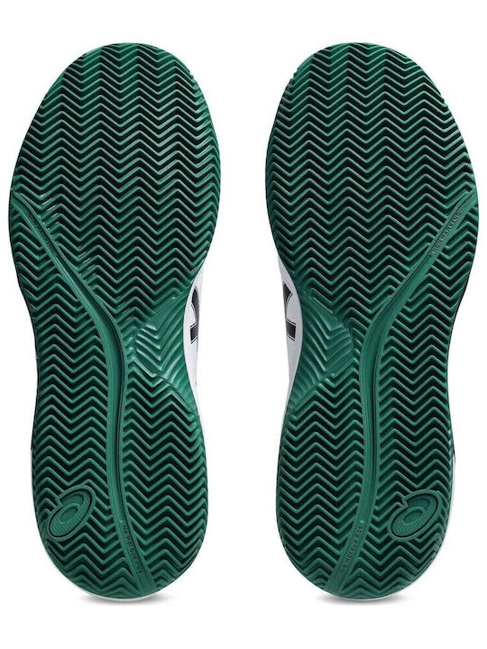 ASICS Geldedicate 8 Ανδρικά Παπούτσια Τένις για Χωμάτινα Γήπεδα Λευκά
