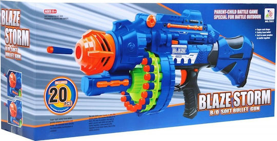 Large Rifle Kids 6+ Blaze Storm + 40 Long Foam Bullets