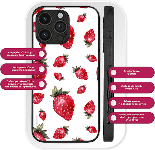Sonique Fruit Series Xiaomi Poco X7 Pro 5G Erdbeere 01 Handyhüllen