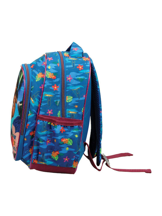 Gim Rucksack Schulranzen Rucksack Kindergarten Hellblau 15Liter