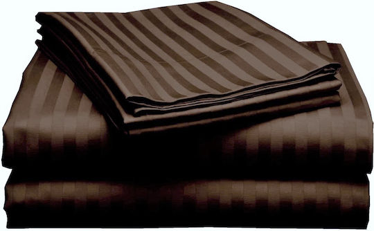 The Home Deco Factory Σετ cu plic de acoperire Chocolate 70x70cm 001905-70
