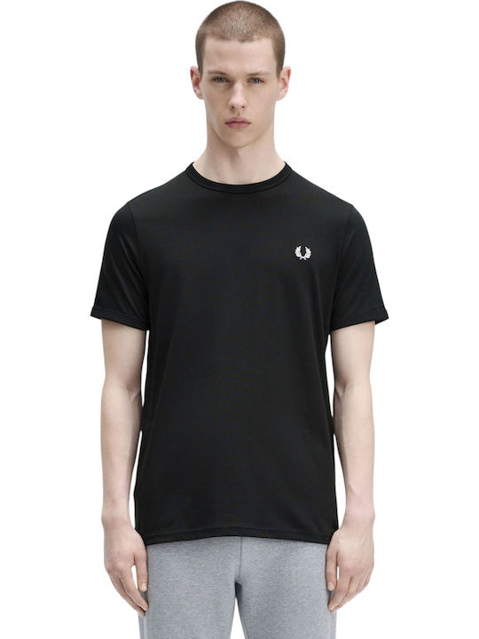 T-shirt Μαύρο