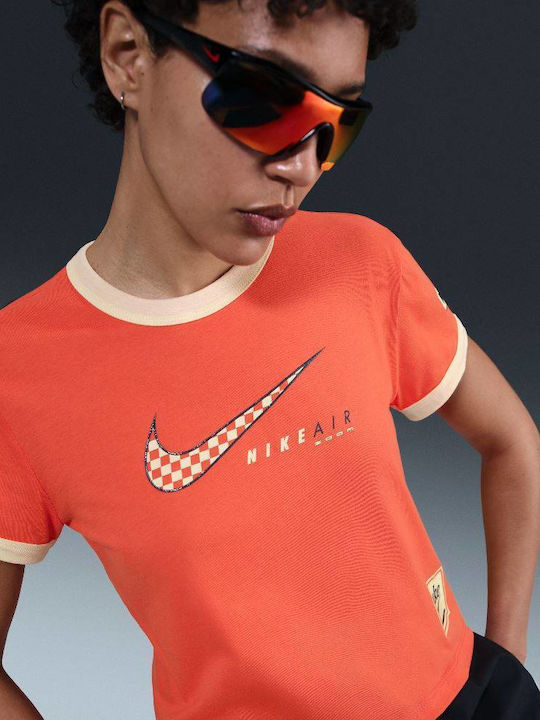 Nsw Womens Γυναικείο Αθλητικό T-shirt Orange