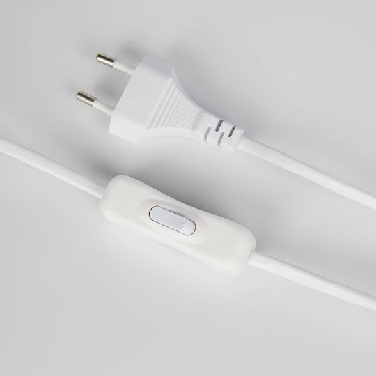 Butlers Vintage Πορτατίφ LED με Λευκό Καπέλο και Βάση