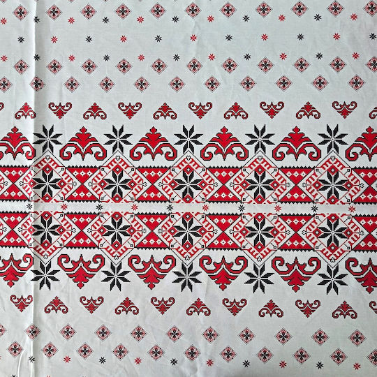 Kotonia Home Față de masă Din Bumbac Set Rustic 90x150cm