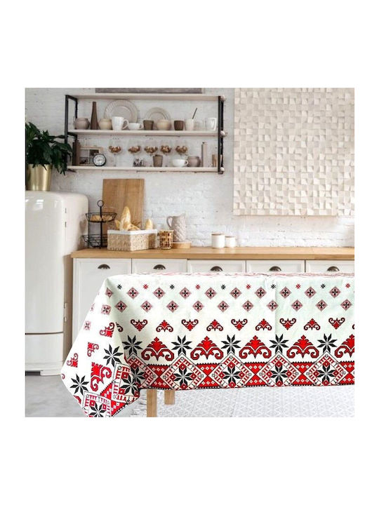 Kotonia Home Покривка за маса Памучна Подредба Rustic T37 150x220бр