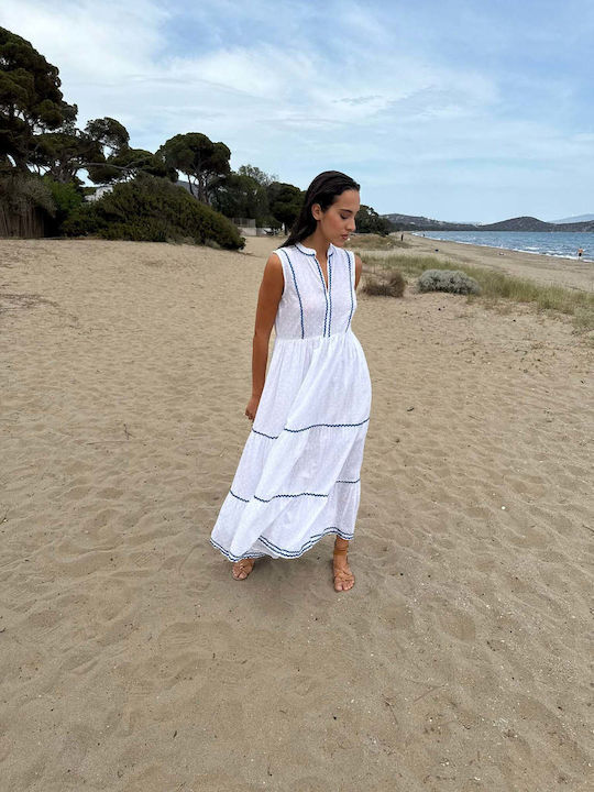 Summer Maxi Dress White