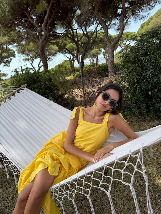 Summer Maxi Dress Yellow
