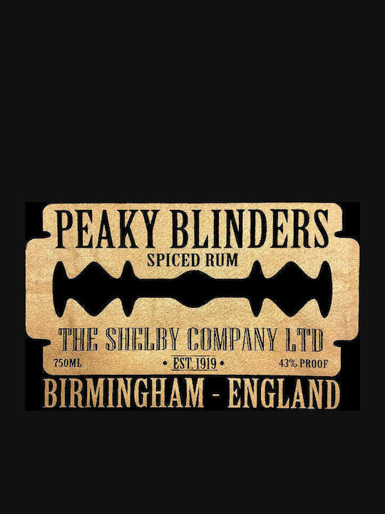 Pegasus Peaky Blinders T-shirt Black Cotton