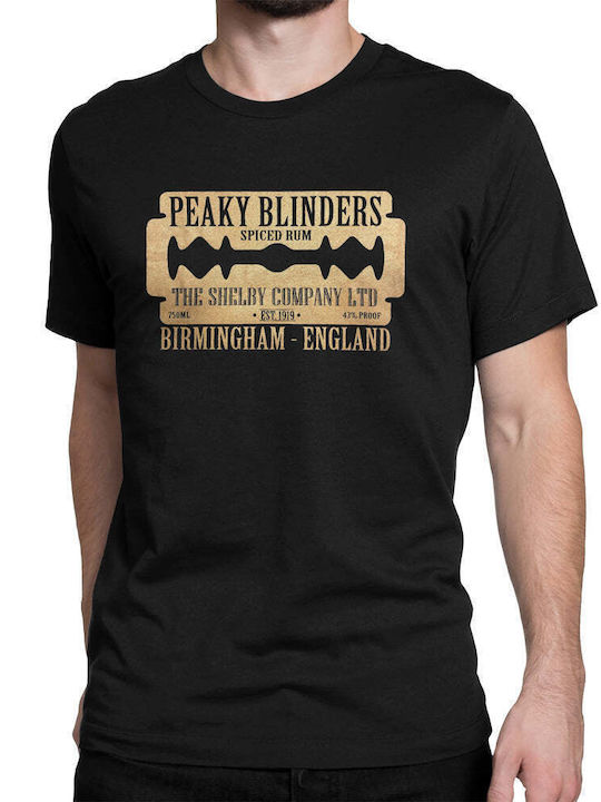 Pegasus Peaky Blinders T-shirt Black Cotton