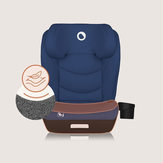 Lionelo Neal Καθισματάκι Αυτοκινήτου High-back Booster i-Size με Isofix Blue Navy