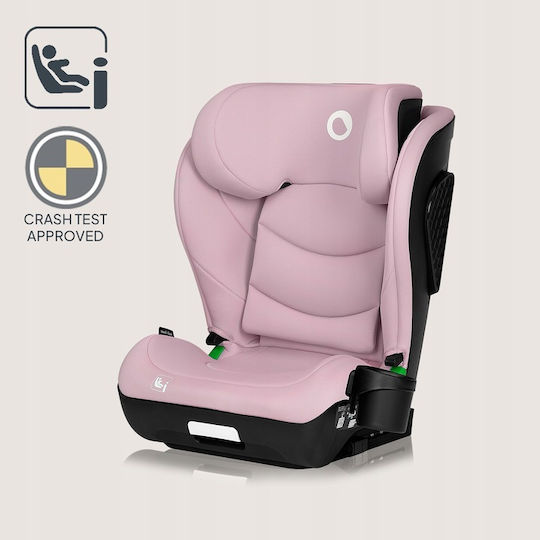 Lionelo Neal Καθισματάκι Αυτοκινήτου High-back Booster i-Size με Isofix Pink Lilac