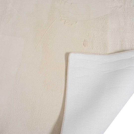 Polcarpet Rabbit Ivory 80 Γούνινο 80x150cm Ivory