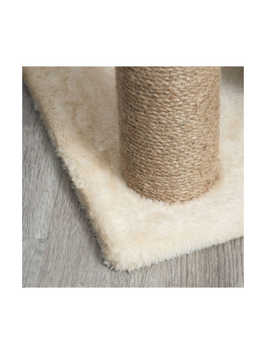 Pawhut Scratching Post Cat Trees Brown 60x30x76cm