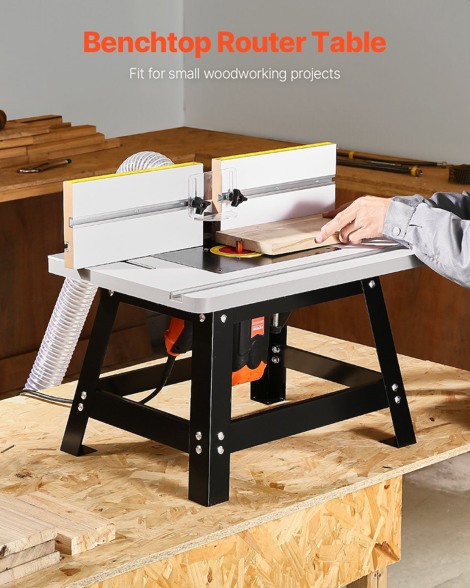 Masă Router Vevor 24 X 15,7 Inch Gard Poartă Superioară Colector