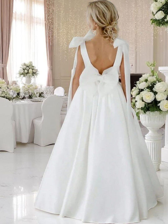 Kinderkleid Ärmellos Für Blumenmädchen Weiß