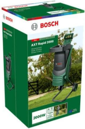Bosch Rapid AXT 2000 Θρυμματιστής Κλαδιών Ηλεκτρικός Εδάφους