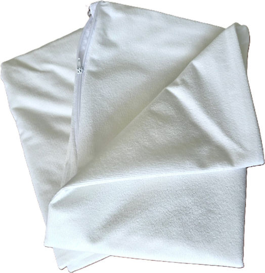Kotonia Home Kissenbezug-Set Wasserdichte Weiß 50x70cm.