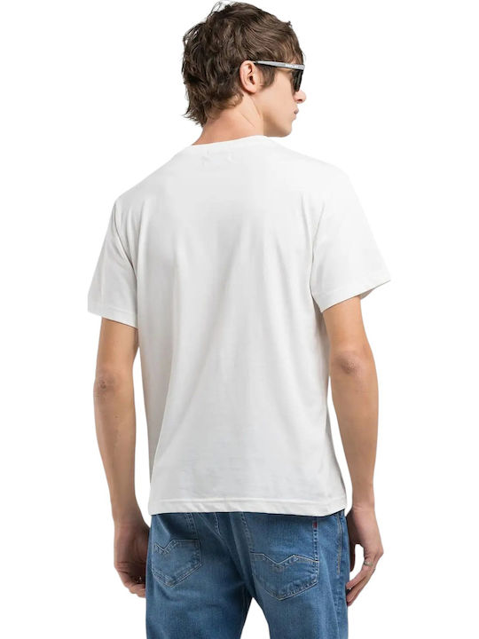 Replay T-shirt Natural White