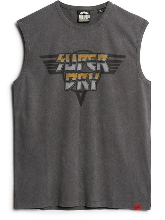 Rock Graphic Band T-shirt Gray