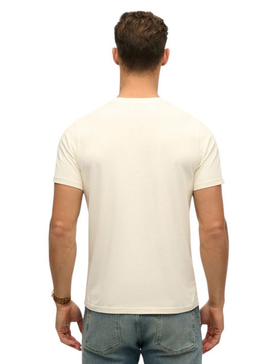 Superdry M D2 Ovin Тениска Бежов