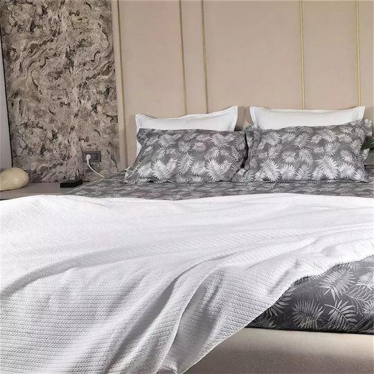 Kotonia Home Κουβερλί Υπέρδιπλο White 220x240cm