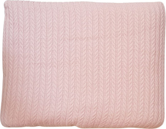 Kotonia Home Cuvertură Extra-dublu Bumbac Roz 220x240cm