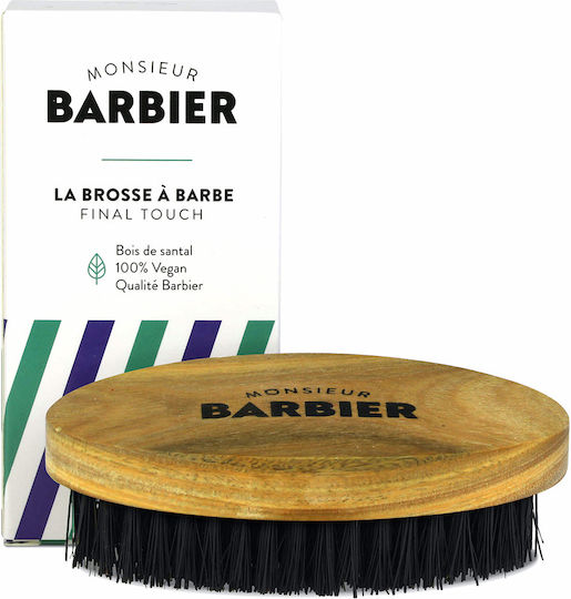 Final Touch 100% Vegane Sandelholz Bartbürste Monsieur Barbier 1 Stk