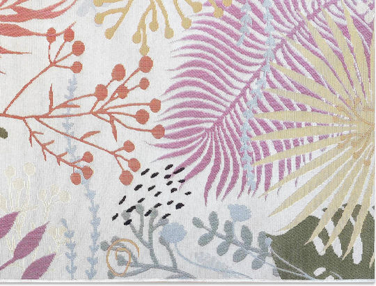 Klonaras Leaves 054/w Rug Rectangular
