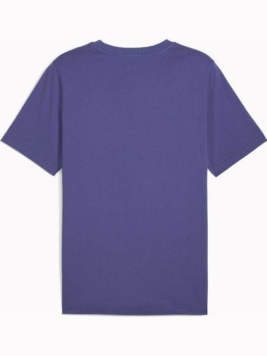 Essentials T-shirt Μπλε Μωβ