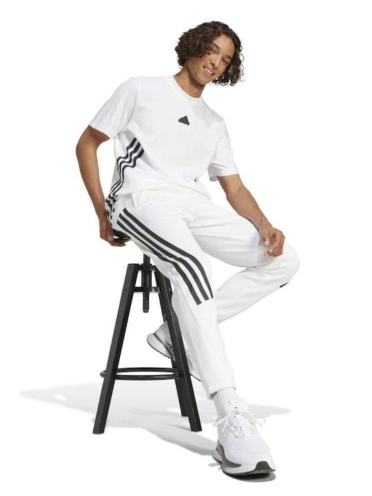 Future Icons 3-stripes Спортна тениска Бял