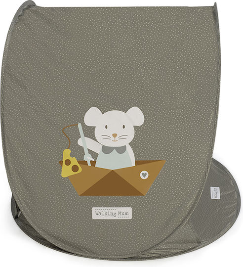 Walking Mum Poppy Mouse Pop Up Παιδική Γκρι