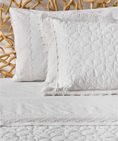 Kentia Marisol Set Coverlet Queen Size Cotton Marisol 230x250cm 3pcs