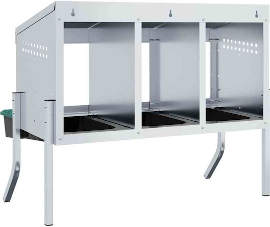 vidaXL Vogelnest Kunststoff Grün
