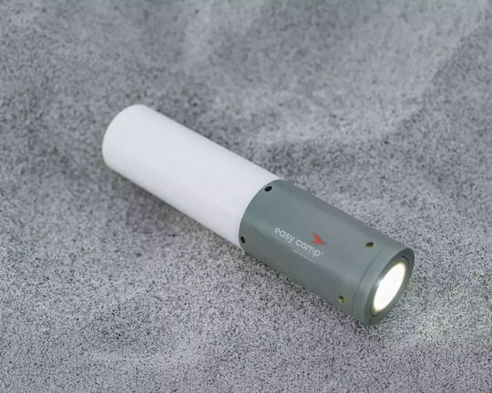 Easy Camp Lupin Led Rechargeable Lantern for Camping with Flashlight & Powerbank Khaki