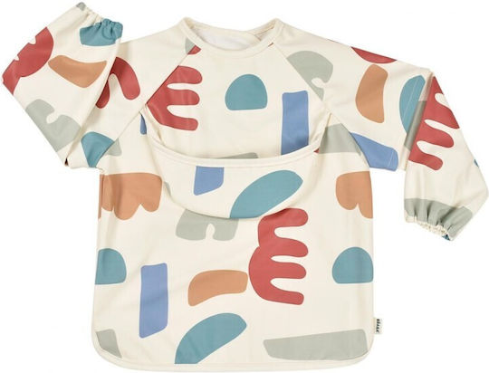 Beaba Evolving Sleeve Ποδιά Υφασμάτινη με Μανίκια Playful
