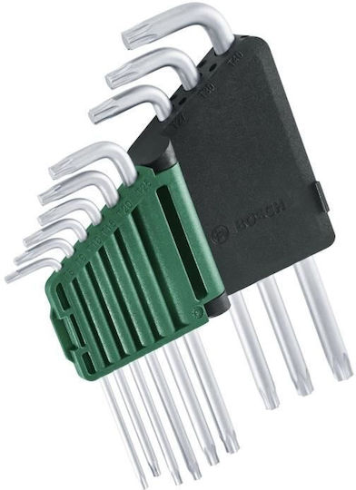 Bosch Set mit 9 Torx-Schlüsseln
