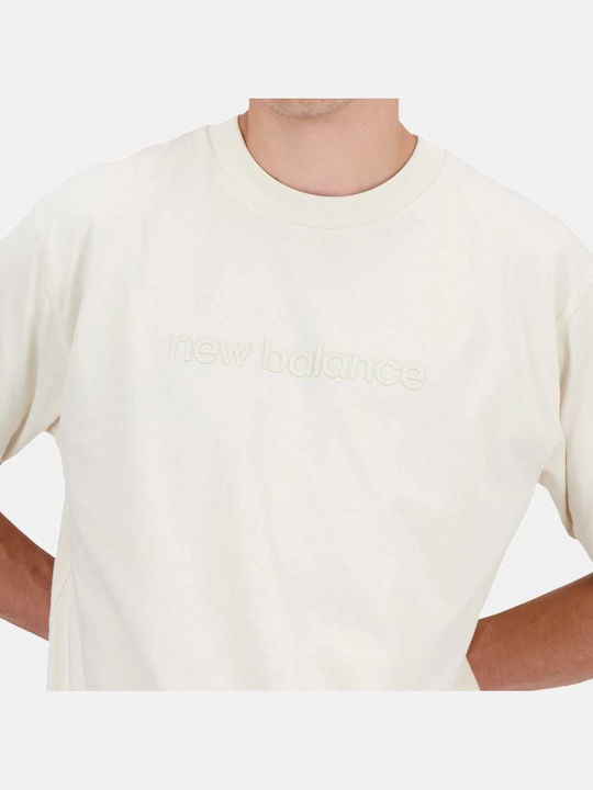 Αθλητικό T-shirt Μπεζ