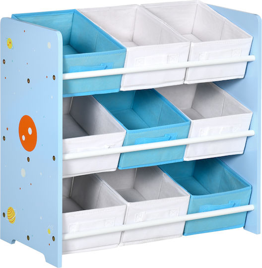 Zonekiz Toy Storage System Light Blue 63x30x60cm 1pcs