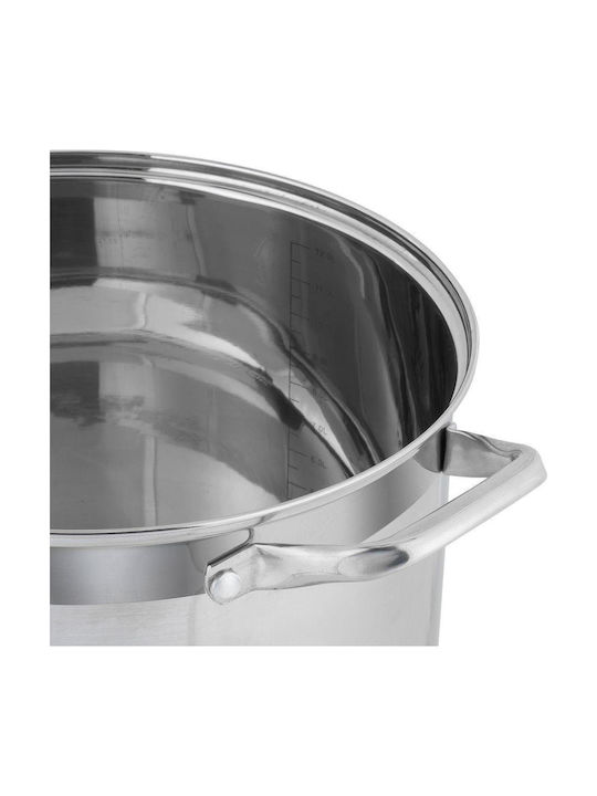 Resto Βαθιά Ανοξείδωτη Κατσαρόλα 13lt / 28cm