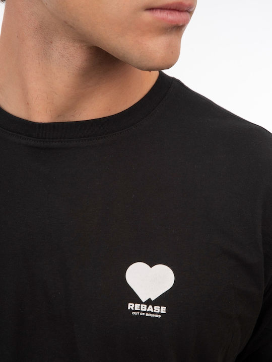 T-shirt Μαυρο