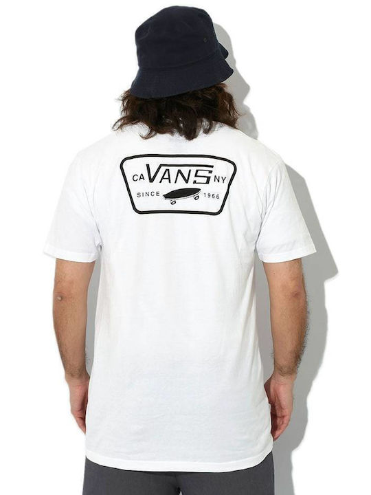 Vans Full Patch Back Ss Tricou Alb