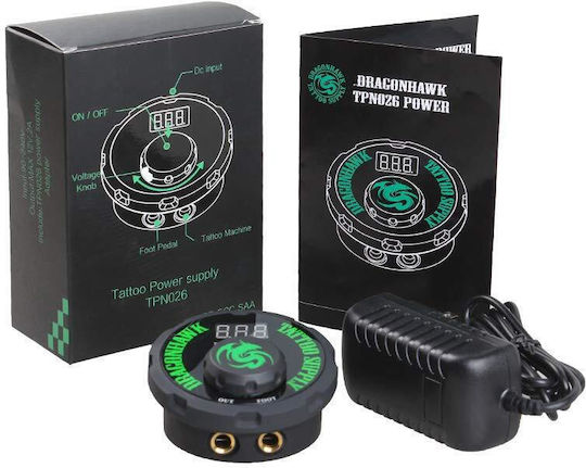 Sursă de Alimentare Rca Pentru Mașină de Tattoo Reglabilă În Doi Moduri Înaltă Stabilitate Dragonhawk Airfoil Tattoo P087